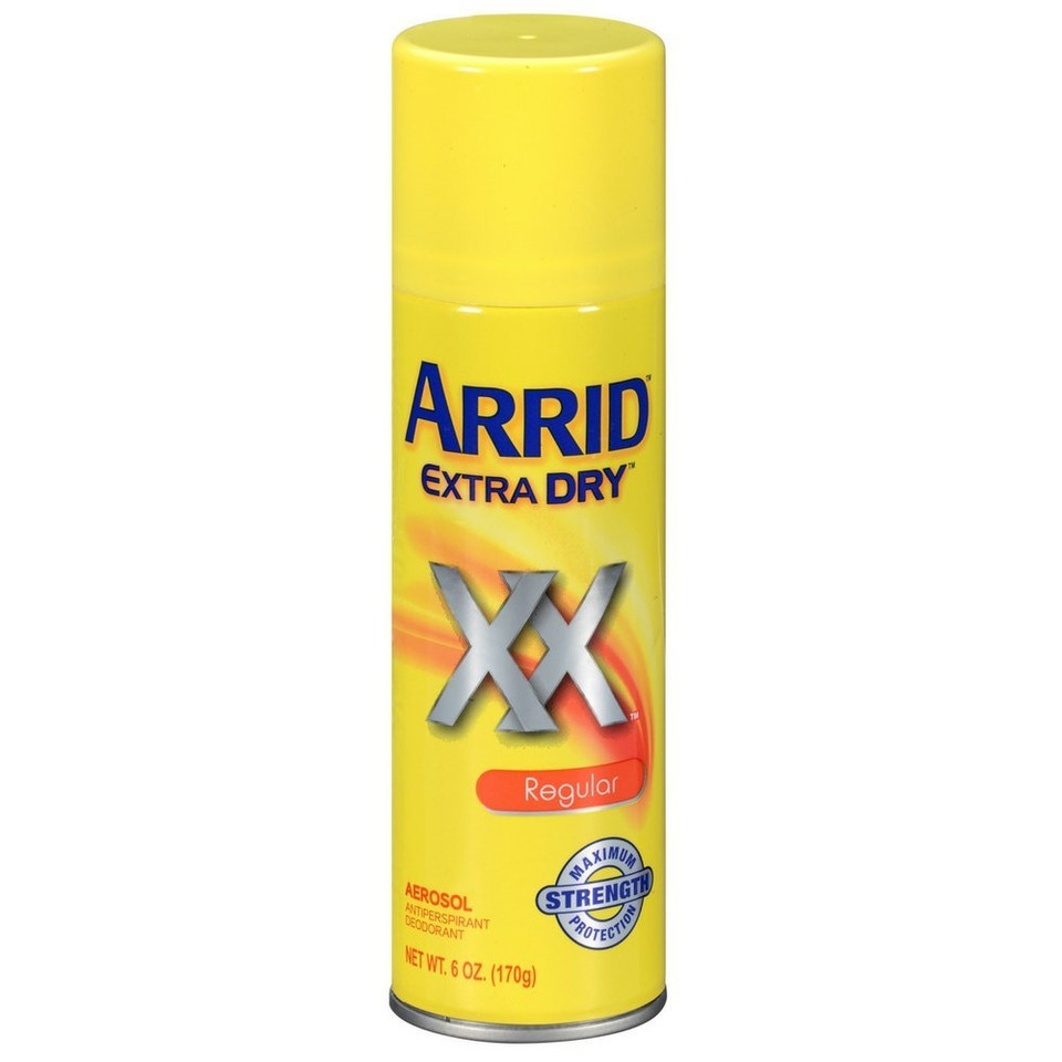 Extra Dry Regular Deodorant Spray By Arrid, 6 Ounce