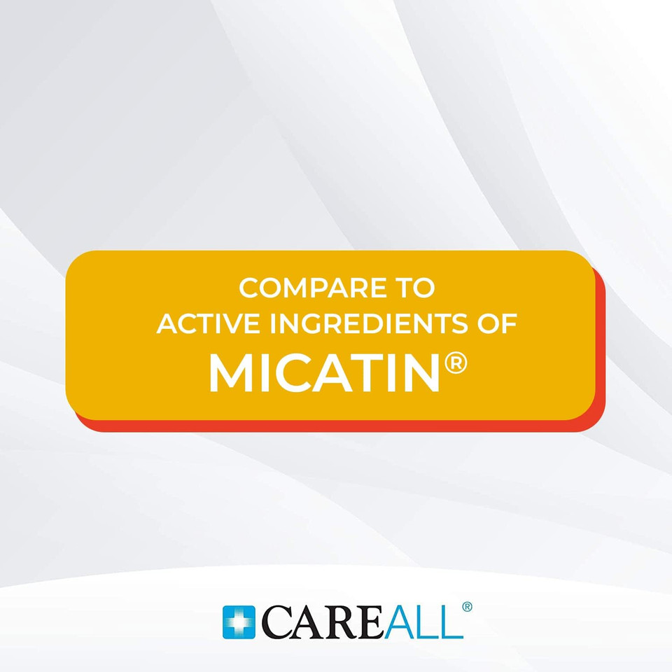 Careall Miconazole Nitrate 2% Antifungal Cream 1.0 Oz. (6 Pack), Clinically Effective Treatment For Most Athleteã¢ÂS Foot, Jock Itch, Ringworm, Sooths And Relieves From These Conditions