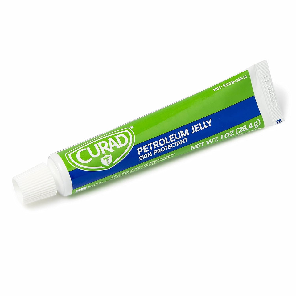 Curad - Cur005331 Curad Petroleum Jelly Skin Protectant, Healing Ointment For Dry Cracked Skin, 1 Oz (Pack Of 12)