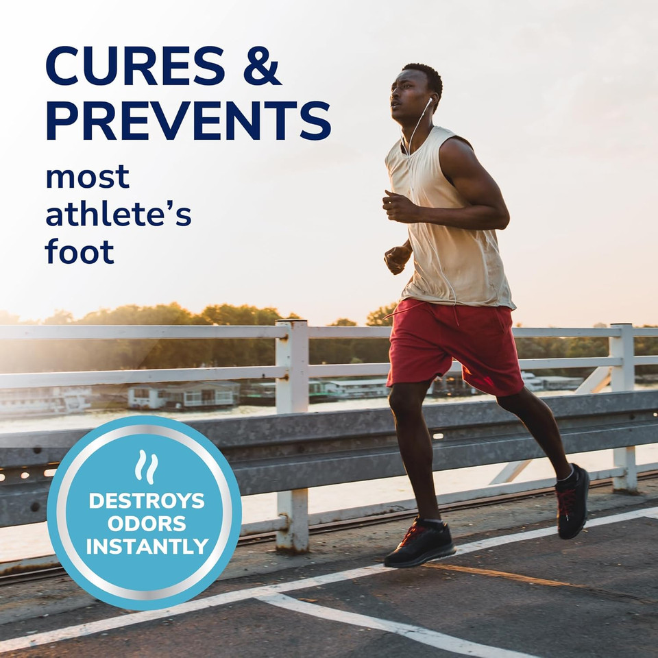 Dr. Scholl'S Odor-X Athlete'S Foot Medicated Liquid Spray, 5.3 Oz // 24-Hour Relief Of Itching & Burning, Instantly Cools, Cures & Prevents Most Athlete'S Foot, Destroys Odors Instantly