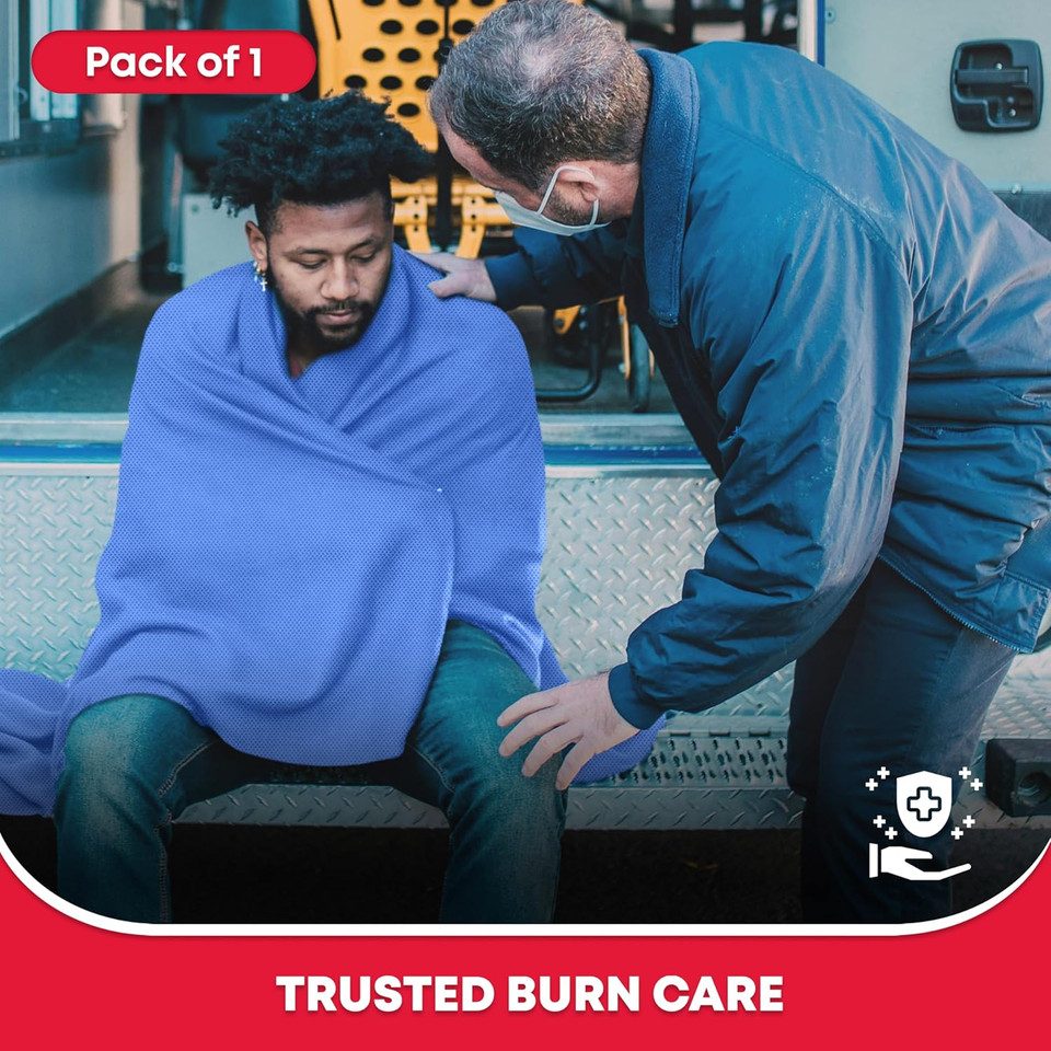Ever Ready First Aid Sterile Burn Sheet Blanket  60X 90
