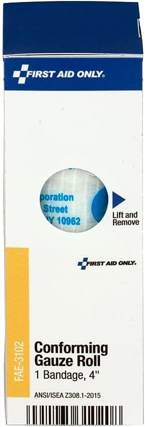 First Aid Only Fae-3102 Smartcompliance Refill 4 X 5 Yard Conforming Gauze Roll