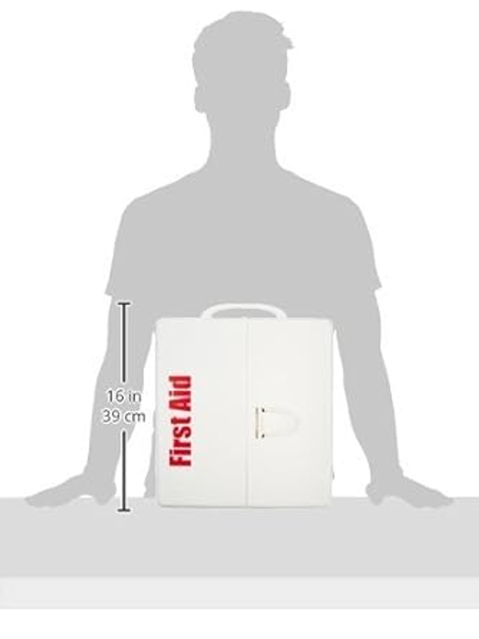 First Aid Only 1301-Fae-0103 Large Plastic Smartcompliance Food Service Cabinet