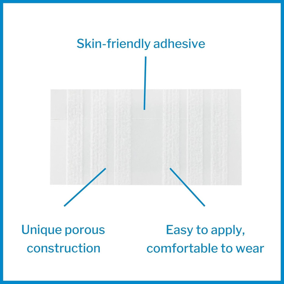 Mckesson Skin Closure Adhesive Strips, Reinforced Steri Strip For Wound Care, 1/4 In X 1 1/2 In, 6 Per Pack, 50 Packs, 300 Total