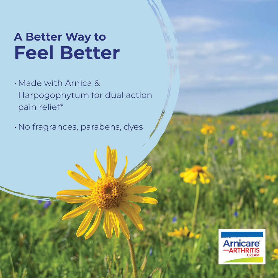 Boiron Arnicare Arthritis Cream With Devilã¢ÂS Claw For Pain Relief Of Knees, Hands, Wrists, Elbows, Joints & Muscles ÃÂ Quickly Absorbed & Fragrance-Free ÃÂ 2.5 Oz