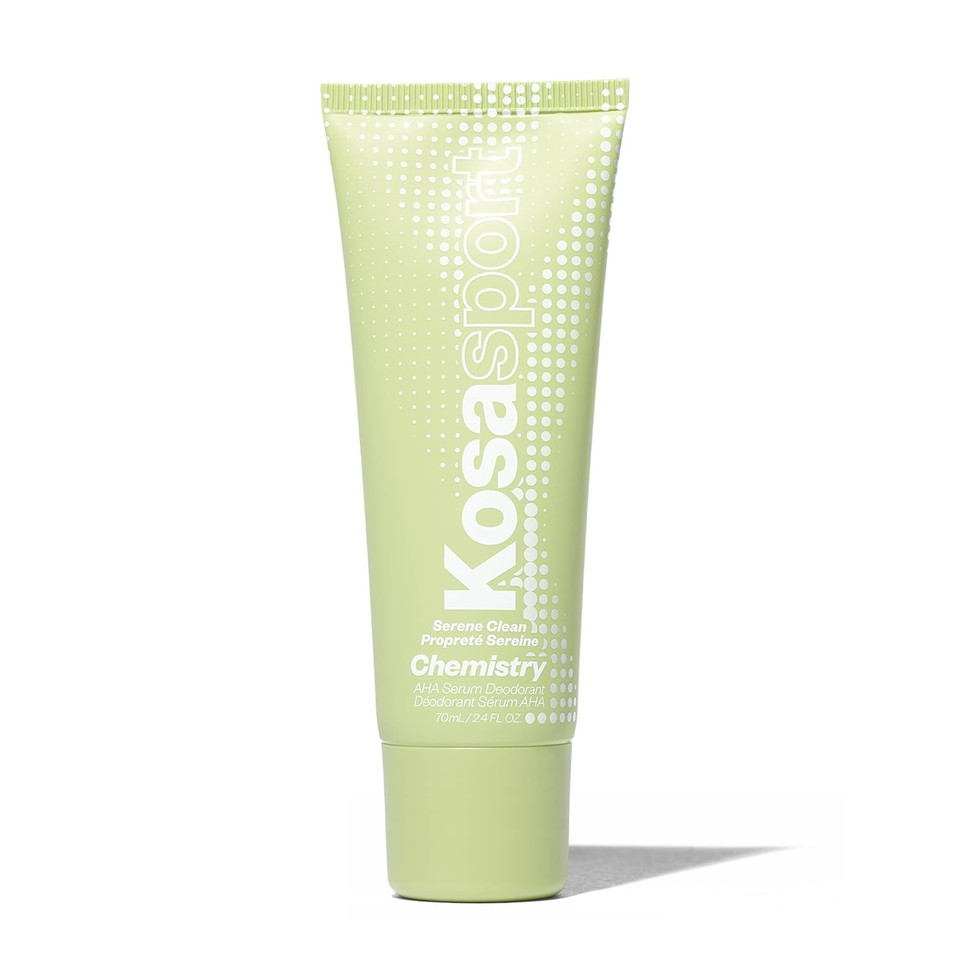 Kosas Chemistry Deodorant: Aluminium- And Baking Soda Free + Bo-Fighting Aha Serum That Exfoliates, Softens, And Nourishes The Skin, (Serene Clean)