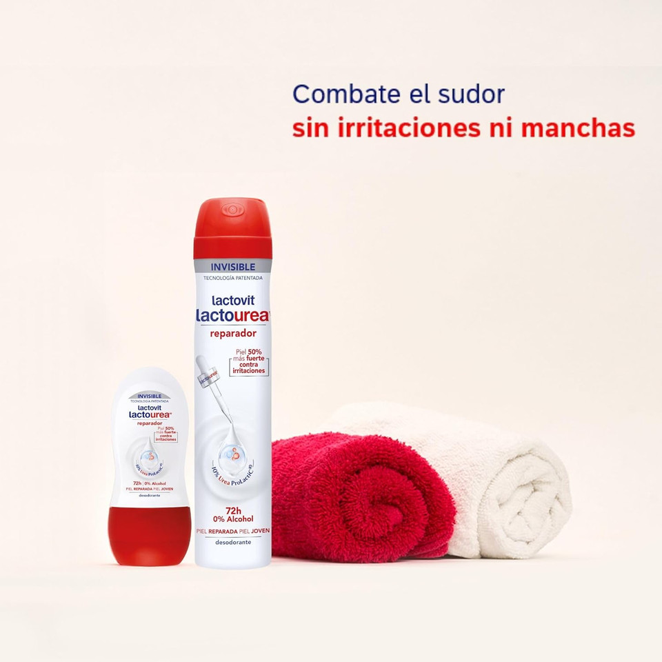 Lactovit Deodorant Reparador Lacto-Urea 50 Ml 1.7 Fl Oz
