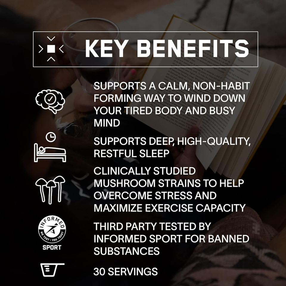 Bare Performance Nutrition Bpn Peak Sleep Night-Time Sleep Support Supplement, Hot Drink Mix Powder, 30 Servings, Orange Dreamsicle