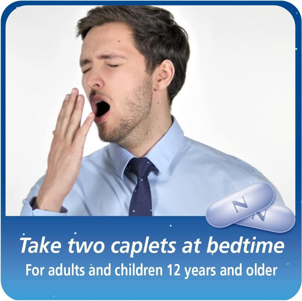 Nytol Quick Caps Nighttime Sleep Aid, Helps You Fall Asleep Fast, 32 Caplets