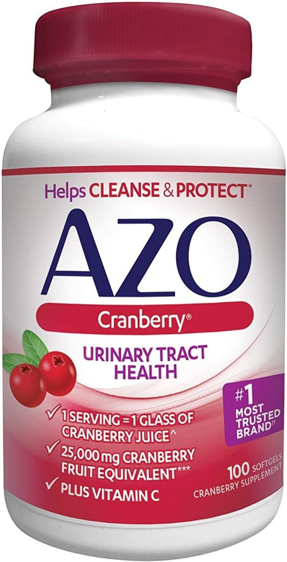 Azo Cranberry, Maximum Strength, Softgels 100 Ea (Pack Of 10)