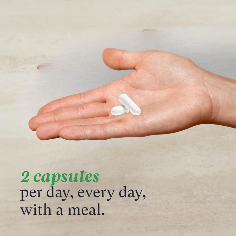 Gray Hair Rescind With Catalase - Antiaging Hair, Skin And Nails Vitamins, 4-Pack (960 Capsules), Natural, Non-Gmo, Contains Saw Palmetto For Men And Women