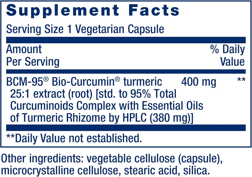 Life Extension Super Bio-Curcumin Turmeric Extract  Highly-Absorbable Curcumin For Whole-Body Health Support  Gluten-Free, Non-Gmo, Vegetarian  60 Vegetarian Capsules