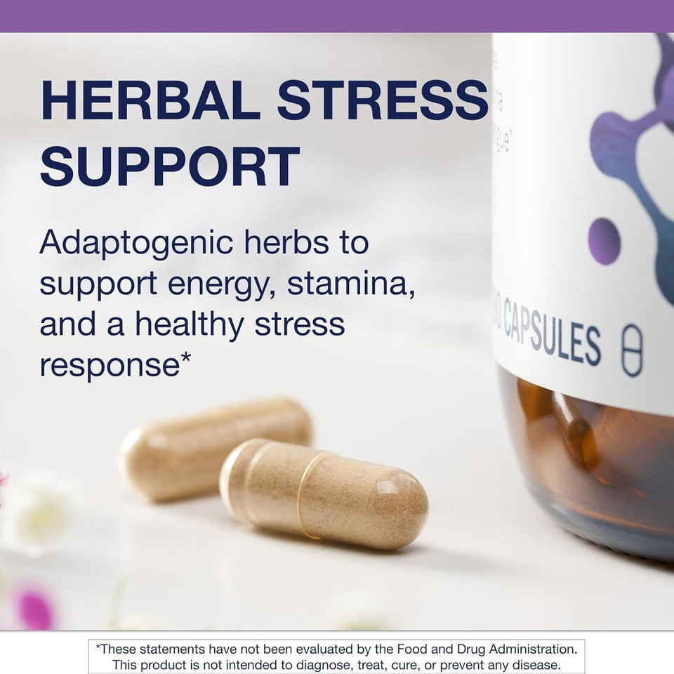 Metagenics Adreset - Adaptogen Supplement - Fatigue Relief* - With Asian Ginseng & Cordyceps - Non-Gmo & Gluten-Free - 60 Capsules