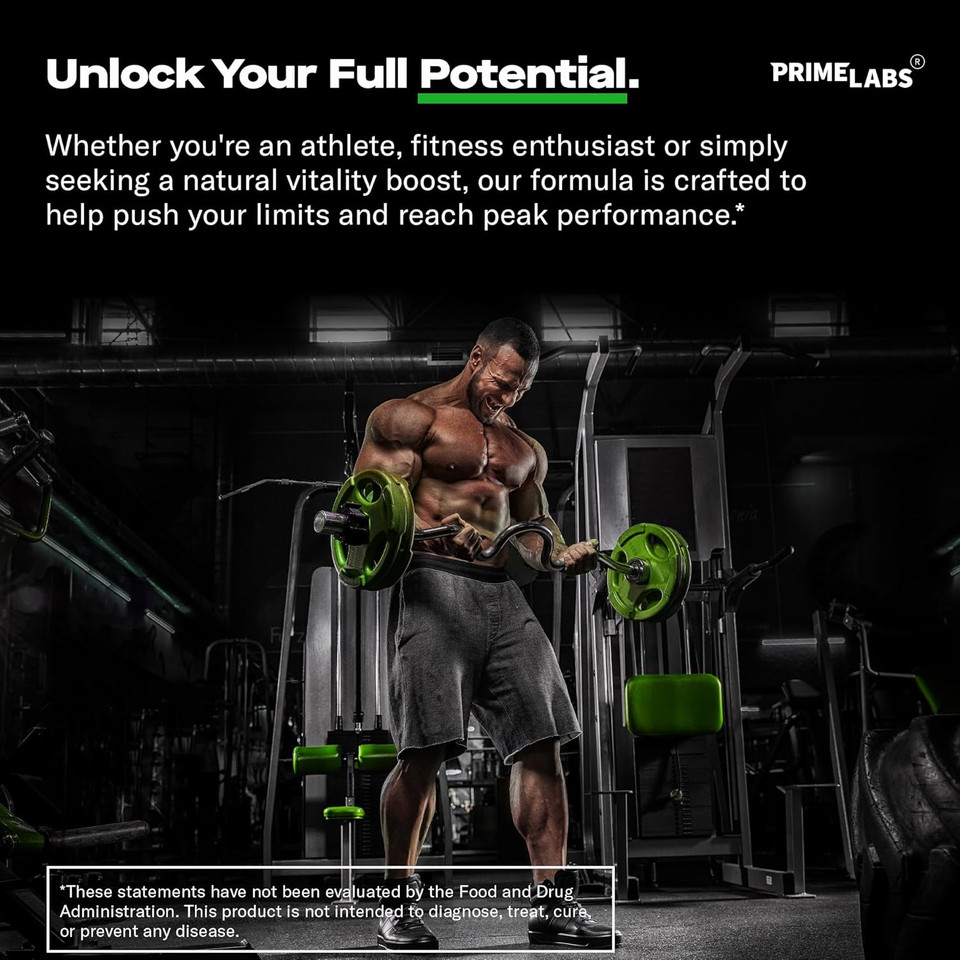 Prime Labs Tribulus Terrestris For Men - Men'S Supplement With 95% Saponins - Energy & Vitality Booster - With 1,300 Mg Tribulus Terrestris Extract - 120 Capsules Prime Labs Tribulus Terrestris For Men - Men'S Supplement With 95% Saponins - Energy & Vitality Booster - With 1,300 Mg Tribulus Terrestris Extract - 120 Capsules