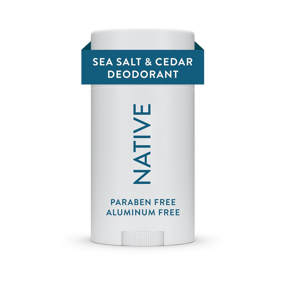Native Deodorant | Natural Deodorant For Men, Aluminum Free With Baking Soda, Probiotics, Coconut Oil And Shea Butter | Citrus & Herbal Musk