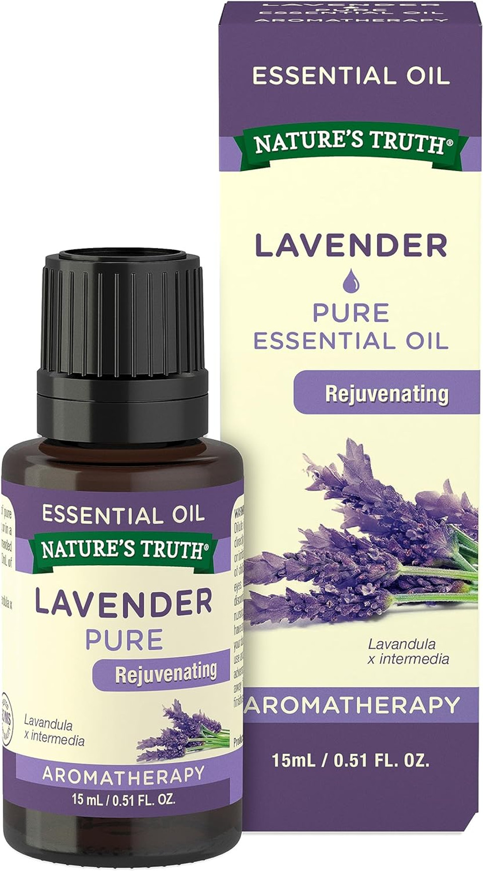Nature'S Truth Aromatherapy Pure Essential Oil, Lavender, 0.51 Fluid Ounce