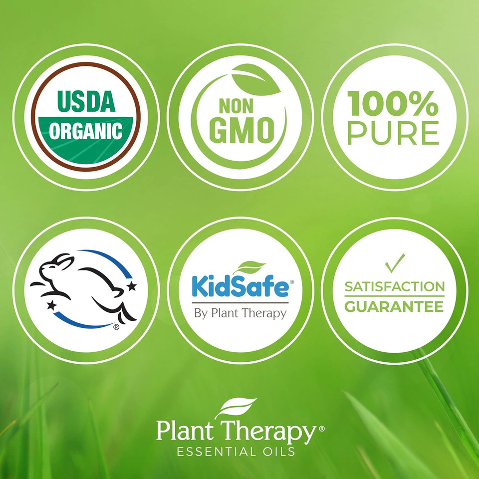 Plant Therapy Black Pepper Organic Essential Oil 10 Ml (1/3 Oz) 100% Pure, Undiluted, Therapeutic Grade