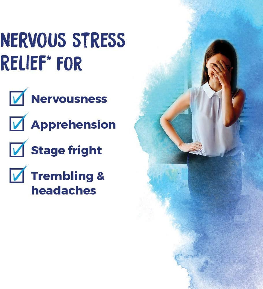 Boiron Gelsemium 30C Homeopathic Medicine For Relief From Stress, Nervousness, Apprehension, And Stage Fright - 3 Count (240 Pellets)