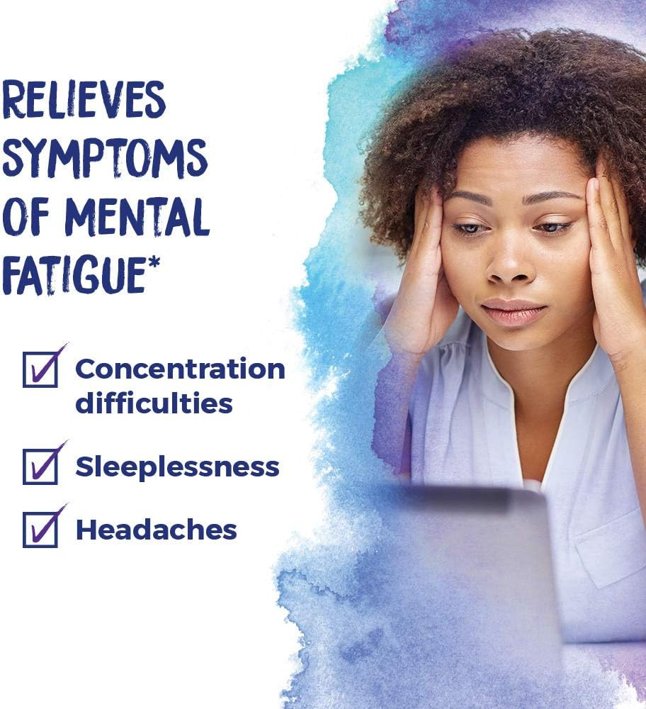 Boiron Kali Phosphoricum 30C Homeopathic Medicine For Headaches, Sleeplessness, Mental Fatigue, And Concentration Difficulties - 3 Count (240 Pellets)