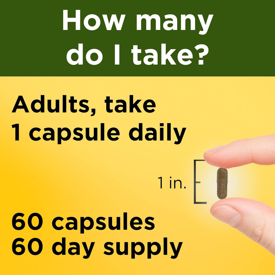 Nature Made Ashwagandha Capsules 125Mg For Stress Support, 60 Capsules, 60 Day Supply Nature Made Ashwagandha Capsules 125Mg For Stress Support, 60 Capsules, 60 Day Supply