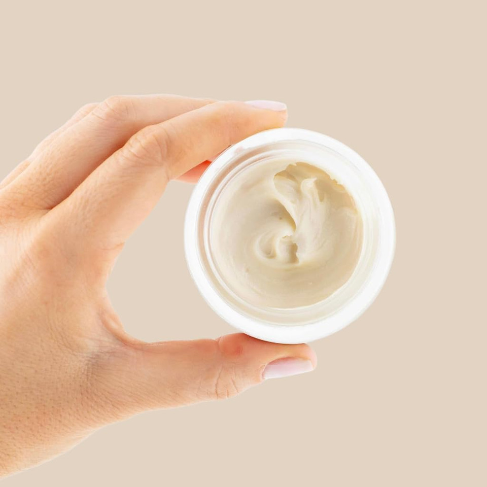 The Natural Deodorant Co, Gentle Deodorant Cream Lavender 55g, Aluminium Free, Plastic Free, Sensitive Skin