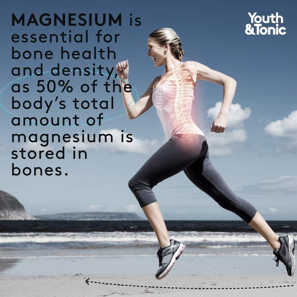 2Pk| High Absorption Magnesium Complex + Electrolytes Pills - Mag Minerals Vitamins | Premium Magnesium Citrate Oxide Supplement For Leg Cramps Sore Muscle Bone Support Endurance Recovery Nerve Health