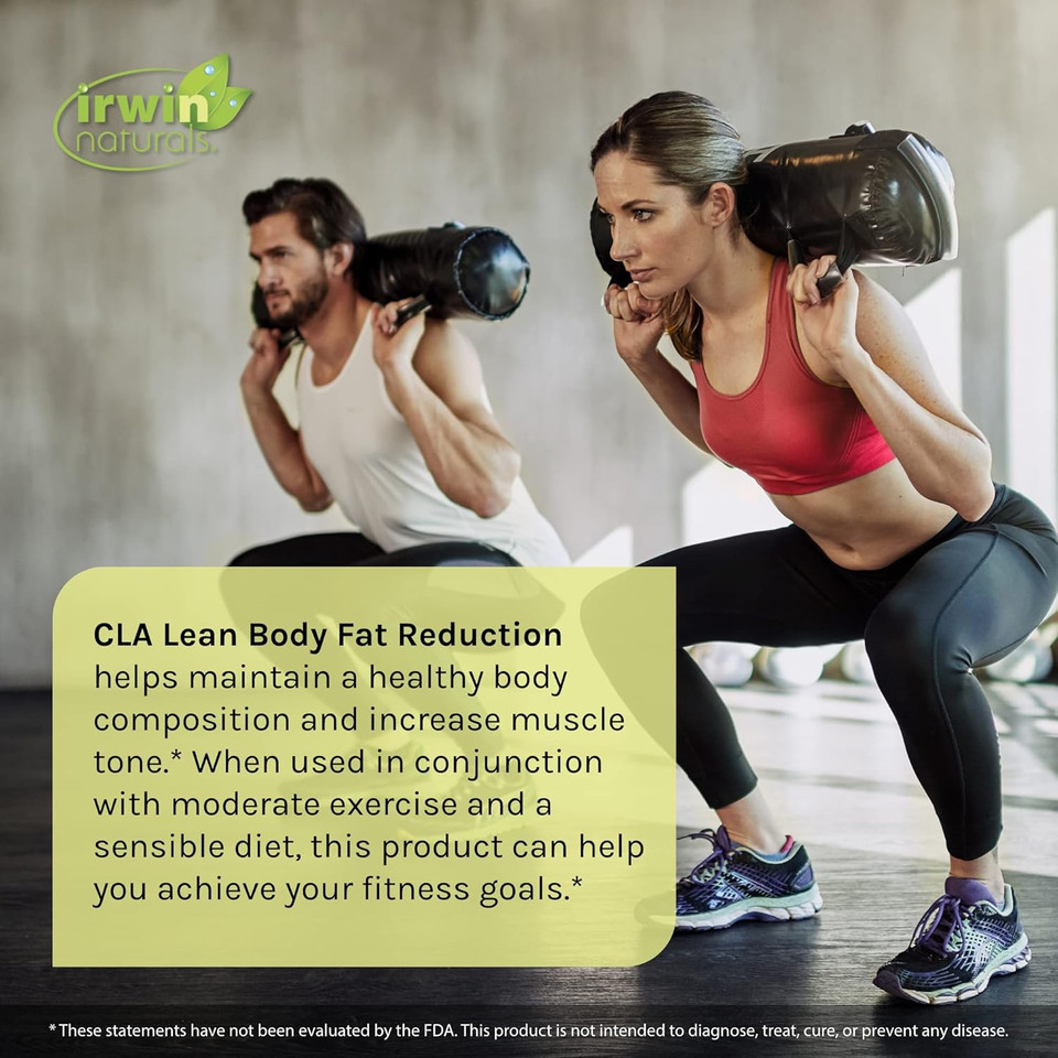 Irwin Naturals Cla Lean Body Fat Reduction 80 Sgels