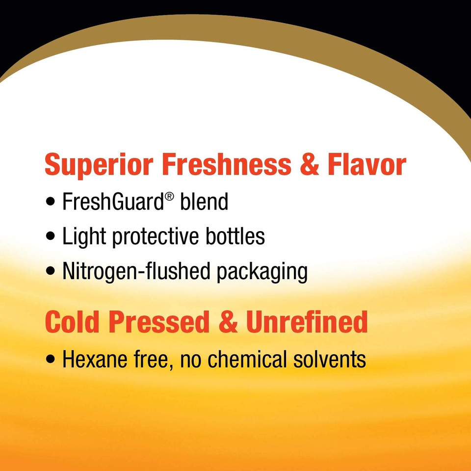 Nature'S Way Organic Flax Oil Super Lignan, Cold-Pressed, And Unrefined, 24 Fl Oz