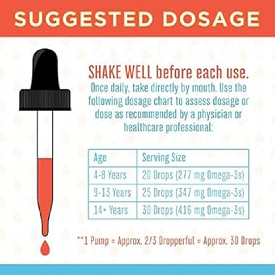 Maryruth Organics Omega 3 Liquid Drops | 400Mg Dha Per Serving | Omega 3 Supplement For Immune Support | Overall Health | For The Whole Family | 1Oz Maryruth Organics Omega 3 Liquid Drops | 400Mg Dha Per Serving | Omega 3 Supplement For Immune Support | Overall Health | For The Whole Family | 1Oz