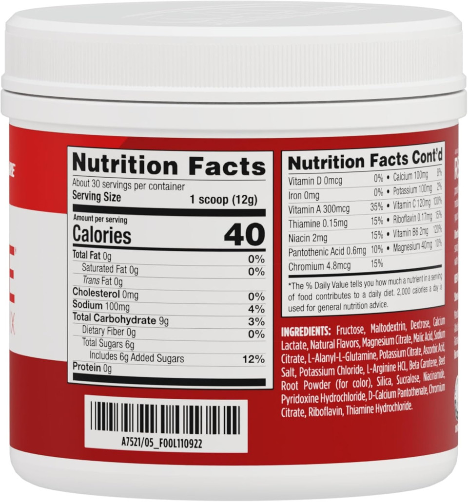 Advocare Rehydrate Electrolyte Drink Mix - Hydration & Recovery Drink With Sodium, Potassium & More - Grape, 12.7 Oz