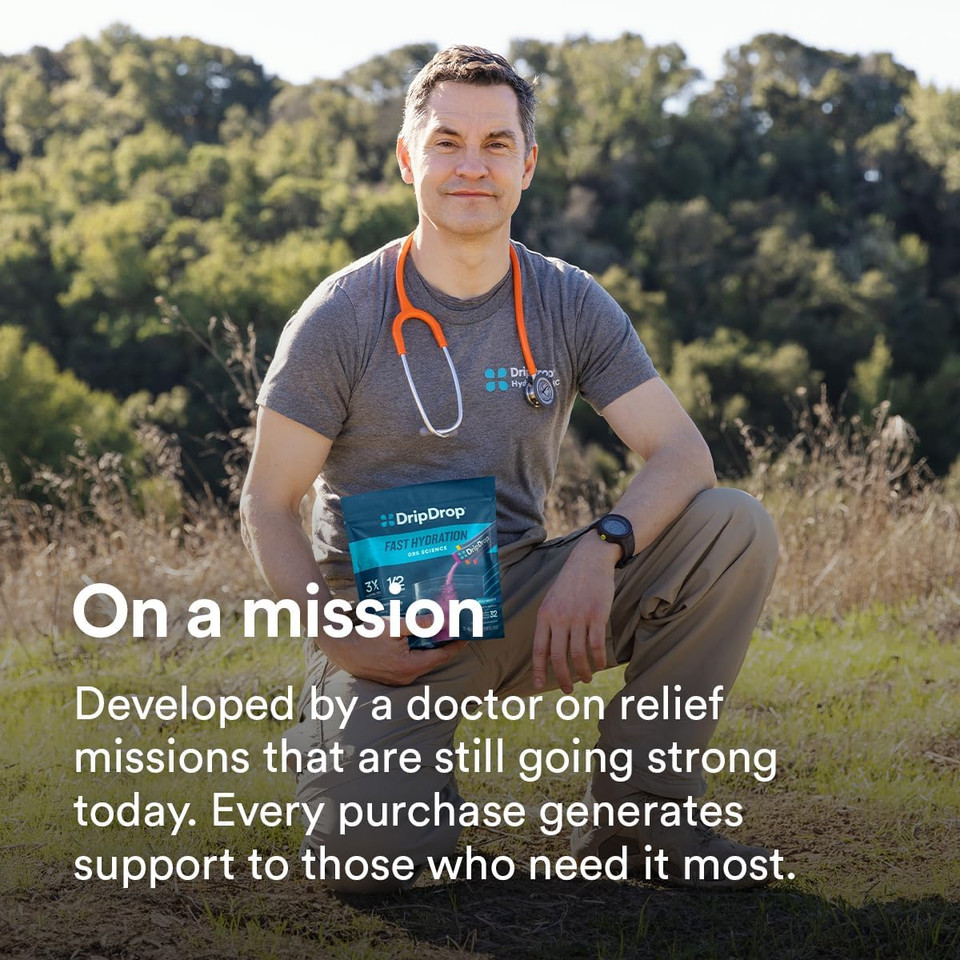 Dripdrop Hydration - Zero Sugar Peach - Electrolyte Drink Mix Single Serve Hydration Powder Packets | Keto & Paleo Friendly | Non-Gmo, Gluten Free, Vegan | 32 Sticks Dripdrop Hydration - Zero Sugar Peach - Electrolyte Drink Mix Single Serve Hydration Powder Packets | Keto & Paleo Friendly | Non-Gmo, Gluten Free, Vegan | 32 Sticks