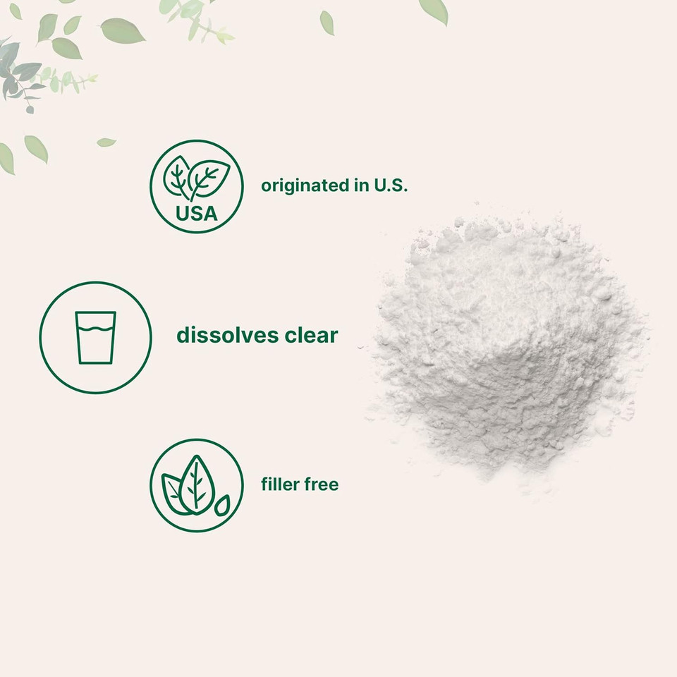 Us Origin Potassium Citrate Powder, 1 Kg (35 Ounce) | Essential Hydration Electrolyte Supplement | Supports Mineral Balance, Heart, Joint, And Immune Health | Vegan Friendly