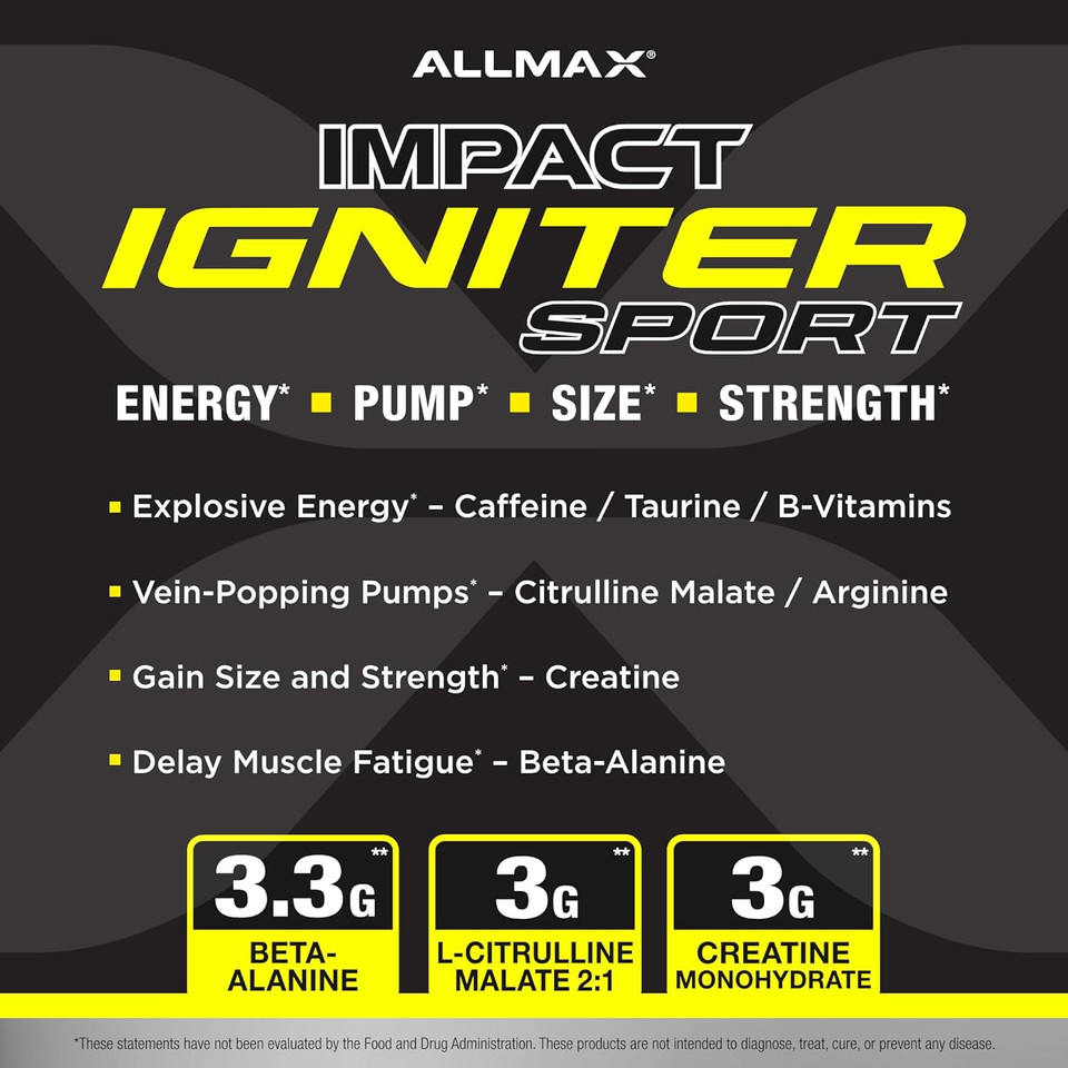 Allmax Igniter Sport Peach Mango (320G)