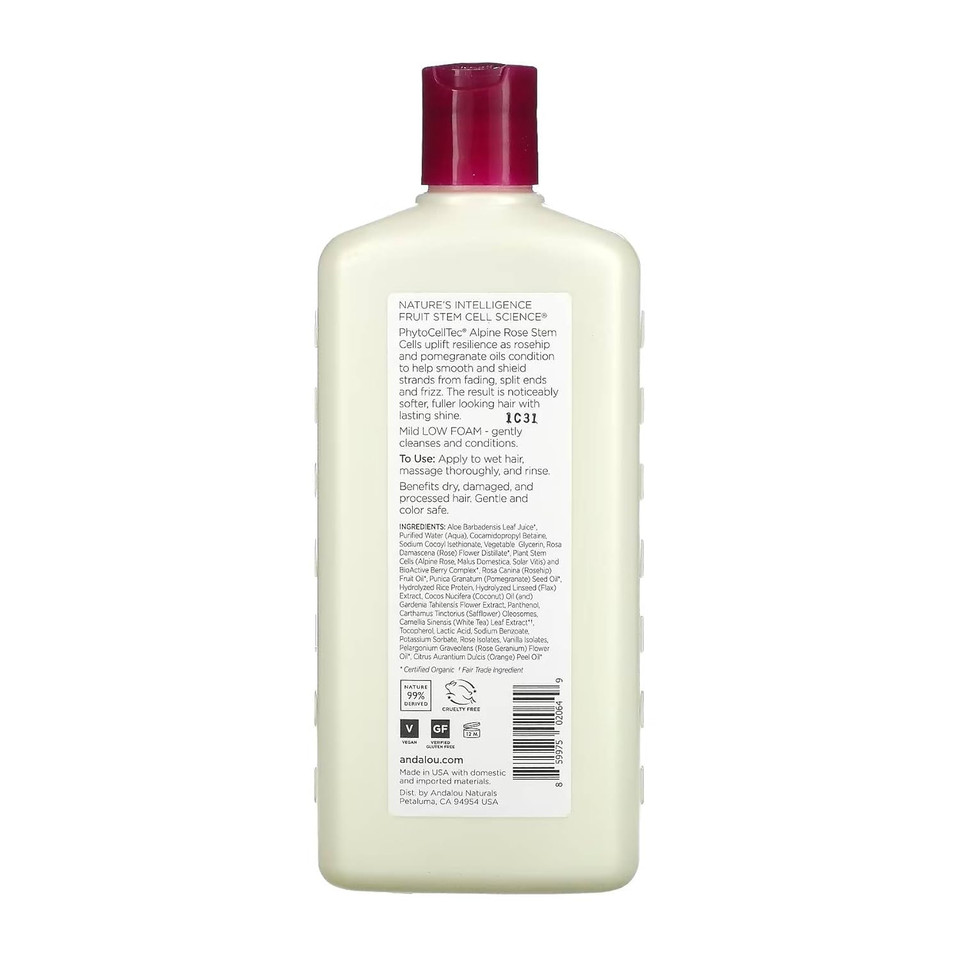 Andalou Naturals 1000 Roses Conditioner, 11.5 Ounce