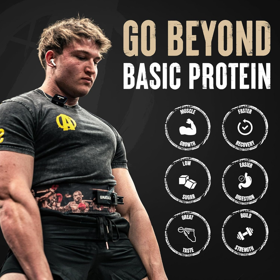 Animal Whey Isolate Protein Powder - Loaded For Pre & Post Workout Muscle Builder And Recovery With Digestive Enzymes For Men & Women - 25G Protein, Great Taste, Low Sugar - Chocolate 4 Lbs