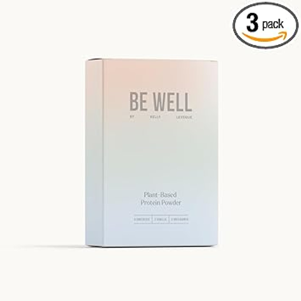 Be Well By Kelly Plant-Based Vegan Protein Powder Sample Pack - Paleo And Keto Friendly, Dairy-Free & Gluten-Free - Low Carb Protein Powder With - 20G+ Protein (3 Servings)