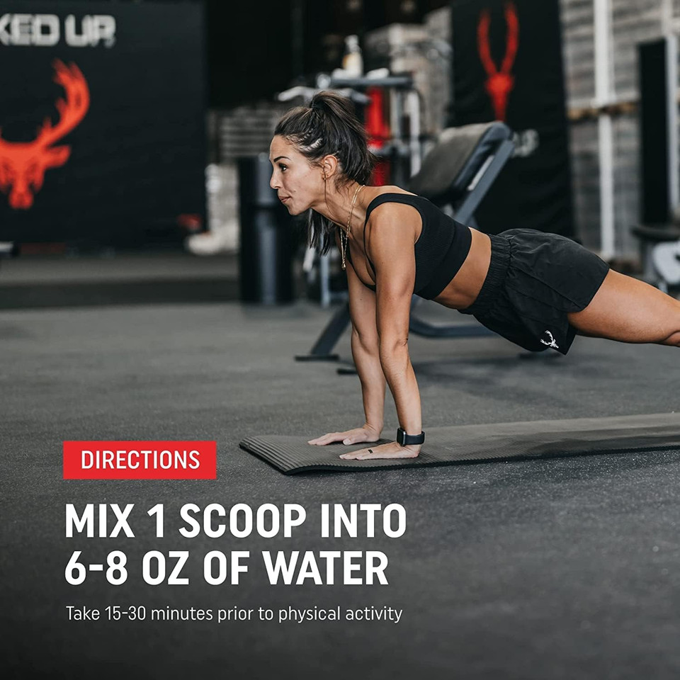 Bucked Up Pre Workout 6 Grams Citrulline, 2 Grams Beta Alanine, And 3 Other Registered Trademarked Ingredients (Watermelon)