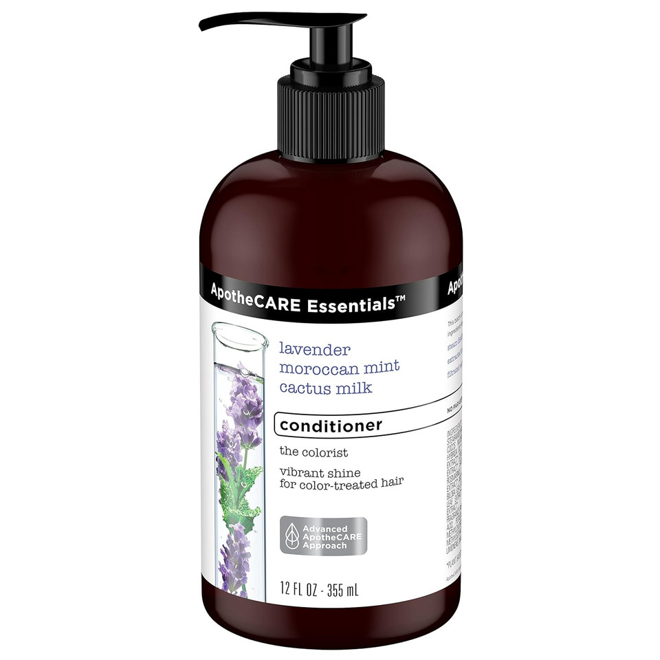Apothecare Essentials The Colorist Conditioner, Lavender, Moroccan Mint, Cactus Milk, 12 Oz Apothecare Essentials The Colorist Conditioner, Lavender, Moroccan Mint, Cactus Milk, 12 Oz