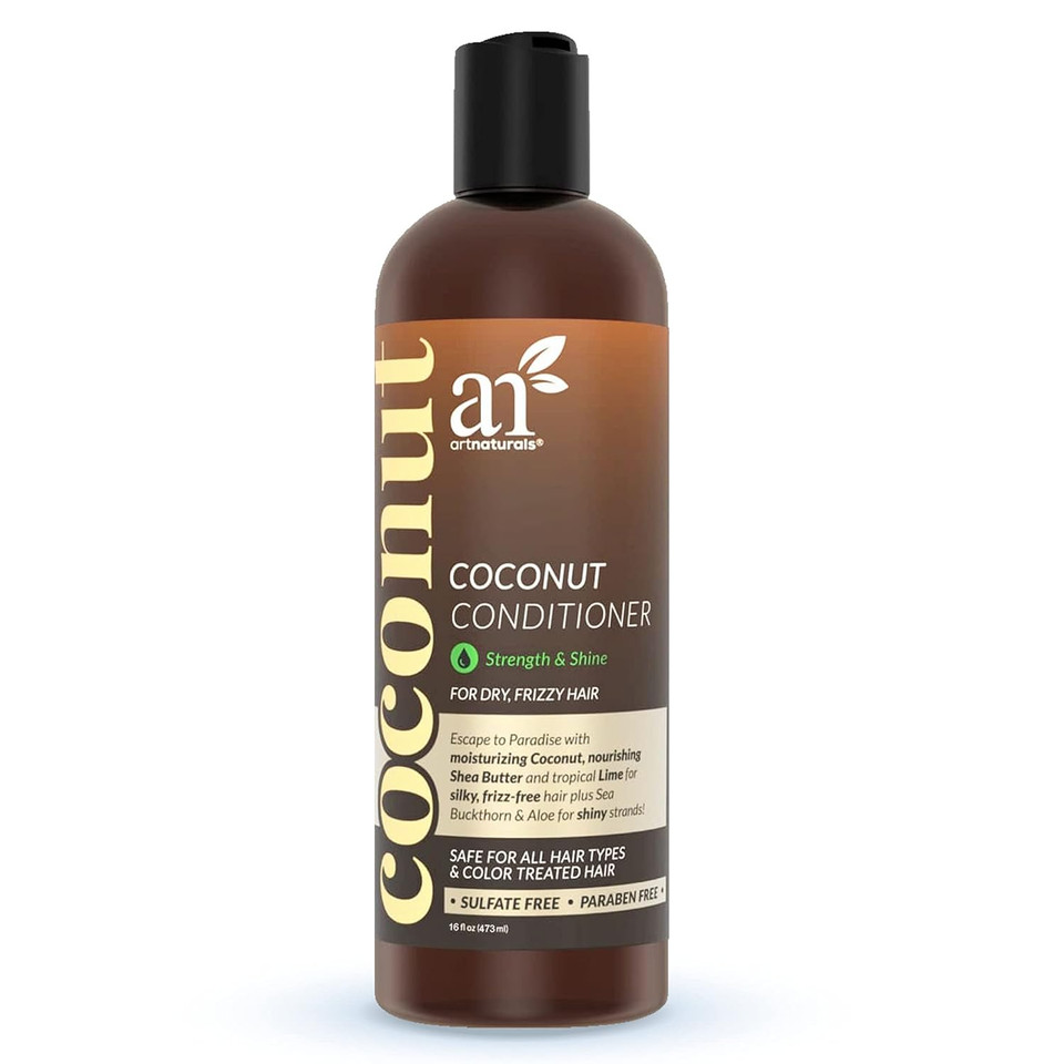 Artnaturals Coconut-Lime Daily Conditionerã¢Â 16 Fl Oz - Professional Deep Hydrating Moisturizing For Curly Fine Oily Dry Damaged And Color Treated Hair ÃÂ Natural, Sulfate Free And Vegan