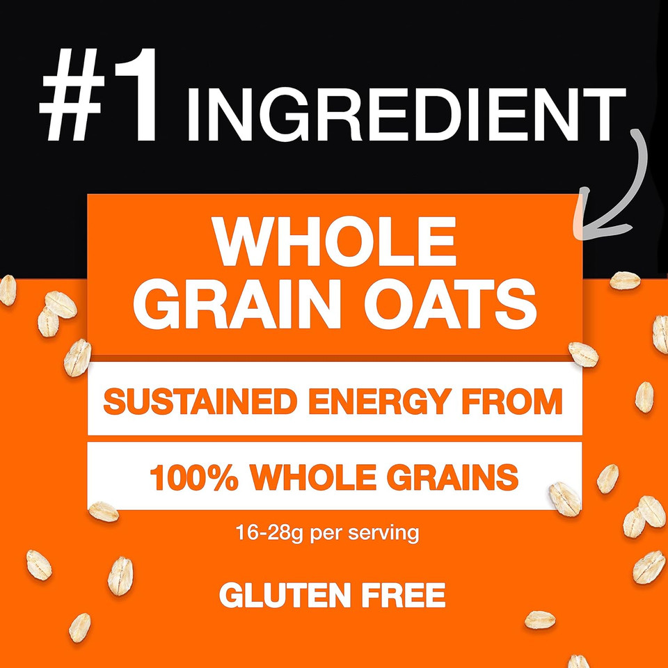 Kind Breakfast, Healthy Snack Bar, Peanut Butter, Gluten Free Breakfast Bars, 100% Whole Grains, 1.76 Oz Packs (30 Count)