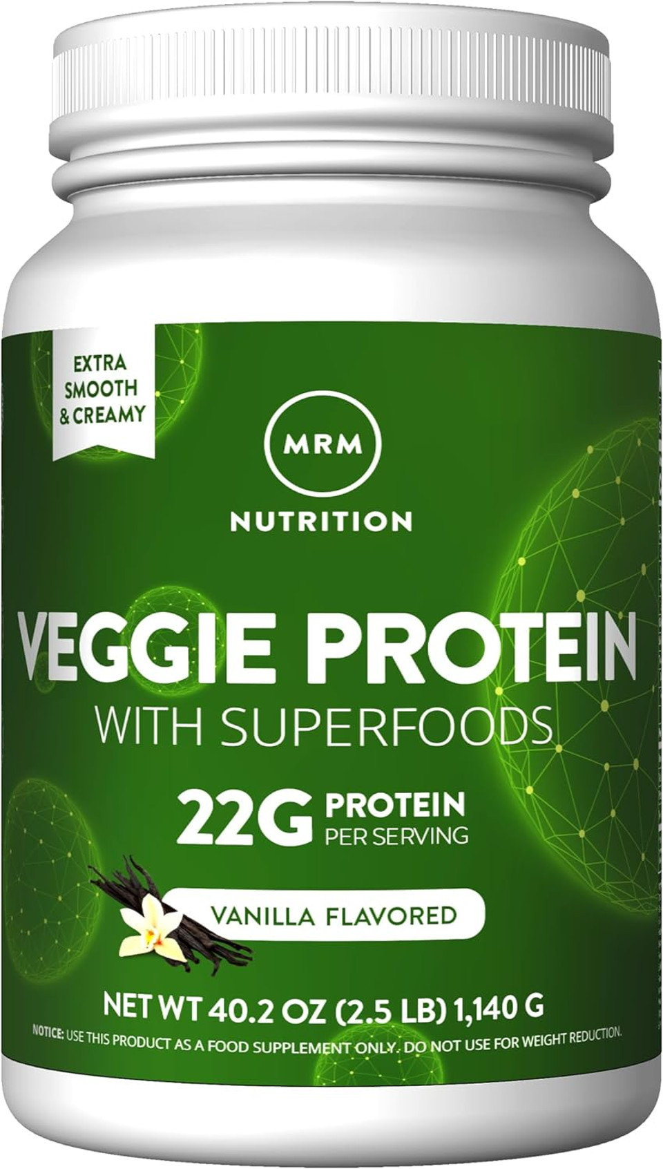 Mrm - Veggie Protein Powder, Protein Source For Vegans, Gluten-Free & Preservative-Free, Non-Gmo Verified - Chocolate - 2.5 Lbs Mrm - Veggie Protein Powder, Protein Source For Vegans, Gluten-Free & Preservative-Free, Non-Gmo Verified - Chocolate - 2.5 Lbs