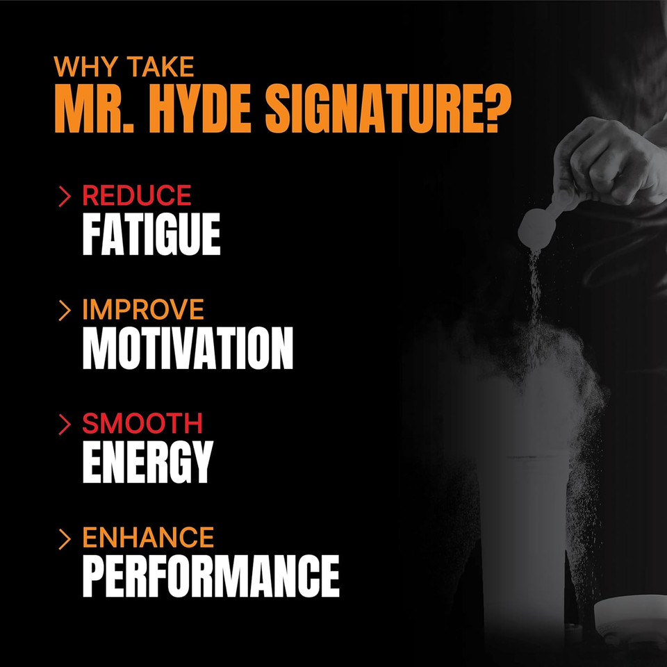 Prosupps Mr. Hyde Signature Series Pre-Workout Energy Drink  Intense Sustained Energy, Focus & Pumps With Beta Alanine, Creatine, Nitrosigine & Teacrine (30 Servings, Fruit Punch)
