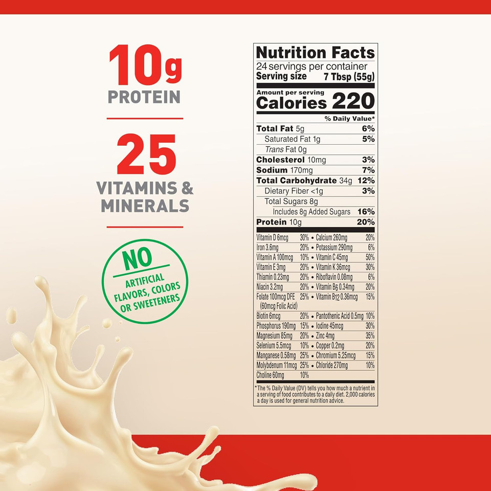 Boost Original Balanced Nutritional Powder Drink Mix With 10G Protein And 25 Vitamins & Minerals, Very Vanilla, 14.6 Ounce, 2 Lb Boost Original Balanced Nutritional Powder Drink Mix With 10G Protein And 25 Vitamins & Minerals, Very Vanilla, 14.6 Ounce, 2 Lb