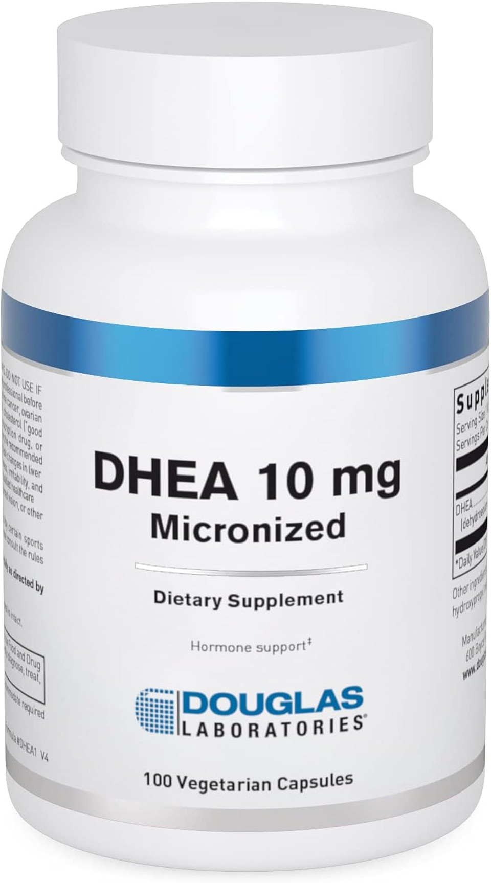 Douglas Laboratories Dhea 10 Mg Capsules - Micronized - Supports Hormone Balance, Immunity, Brain, Bone Health & Metabolism* - Non-Gmo - 100 Vegetarian Capsules Douglas Laboratories Dhea 10 Mg Capsules - Micronized - Supports Hormone Balance, Immunity, Brain, Bone Health & Metabolism* - Non-Gmo - 100 Vegetarian Capsules
