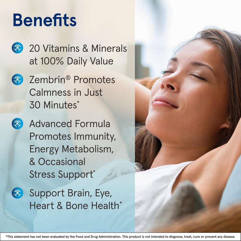 Jarrow Formulas Multi+ Mood Multivitamins For Occasional Stress Resistance, 60 Tablets, 30 Day Supply