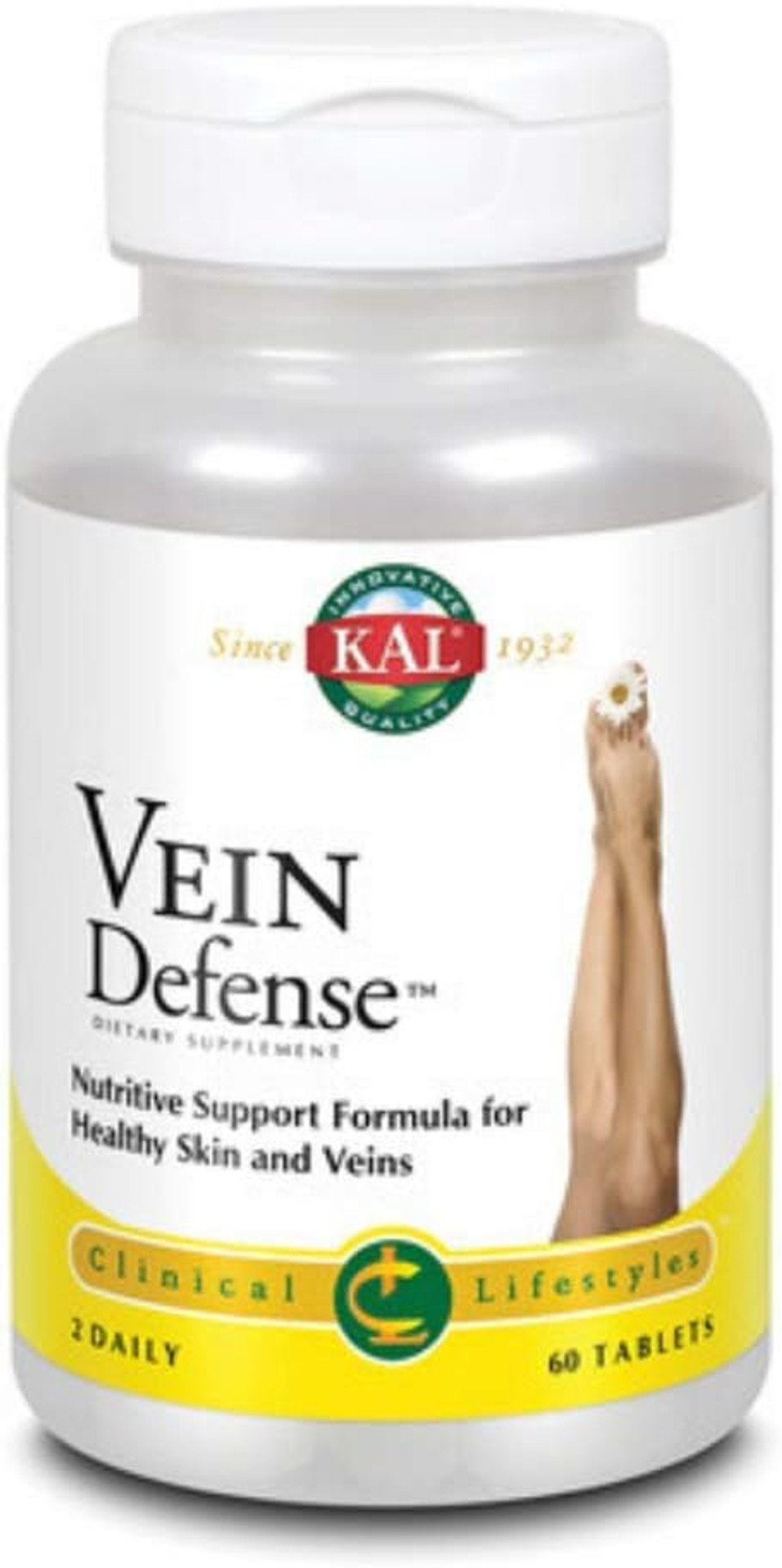 Kal Vein Defense Tablets, 60 Count