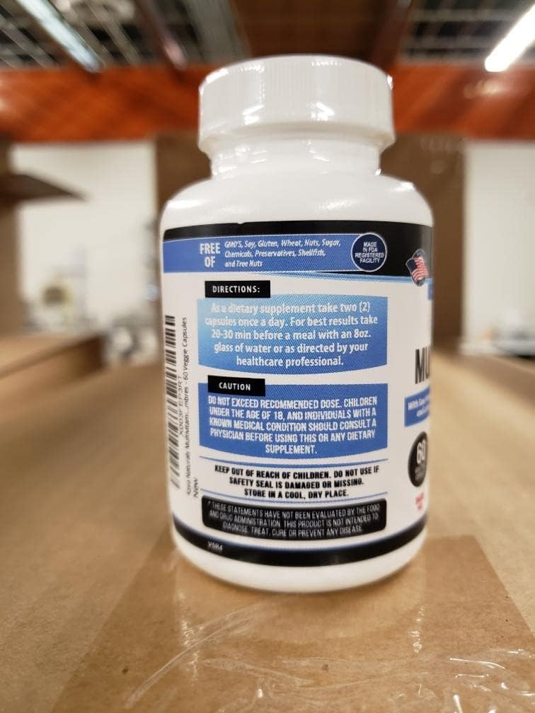 Kaya Naturals Multivitamin For Men - Men'S Prostate Multivitamin - Multi Mineral Daily Supplement - Pills For Men - Supports Healthy Prostate - Vitaminas Para Hombres - 60 Veggie Capsules