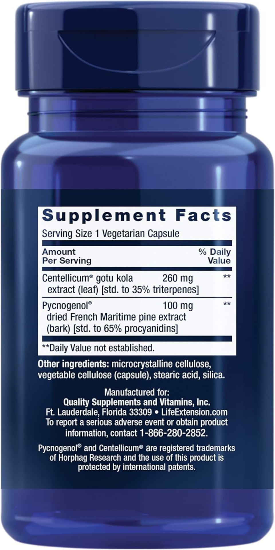 Life Extension Arterial Protect - Blood Pressure Supplement For Heart Health - With Gotu Kola And Pycnogenol Dried French Maritime Pine Bark Extracts - Gluten-Free, Non-Gmo, Vegetarian - 30 Capsules