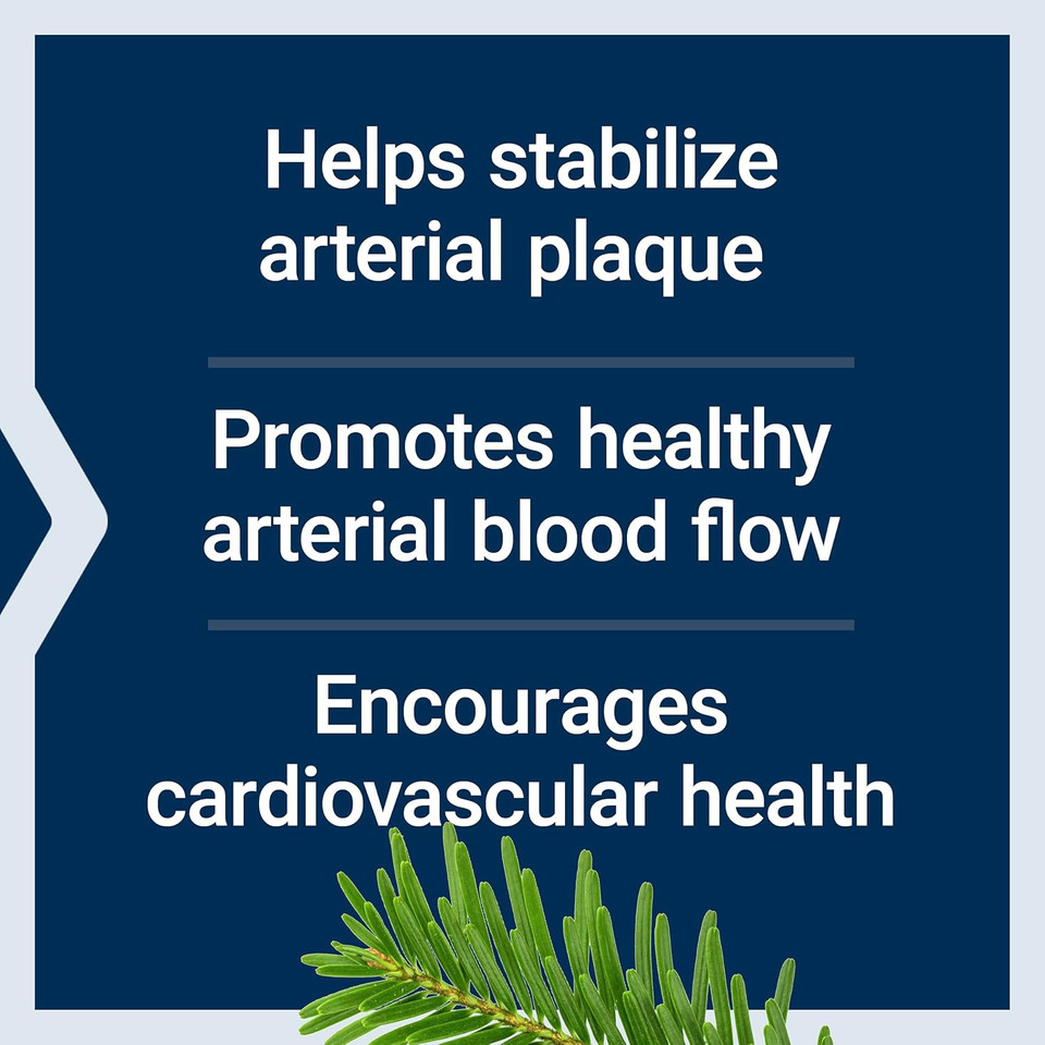 Life Extension Arterial Protect - Blood Pressure Supplement For Heart Health - With Gotu Kola And Pycnogenol Dried French Maritime Pine Bark Extracts - Gluten-Free, Non-Gmo, Vegetarian - 30 Capsules