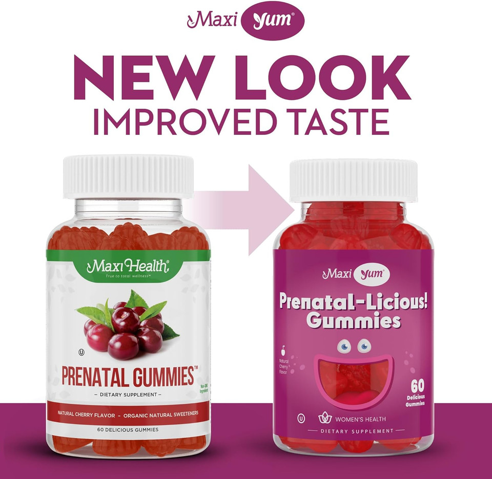 Organic Prenatal Gummies For Women - The Sweet Way To Nurture Your Tomorrow - Kosher Cherry Flavored Pre Natal Gummy - Prenatal Vitamins For Women With Folic Acid And Iron For Fetal Development, 60